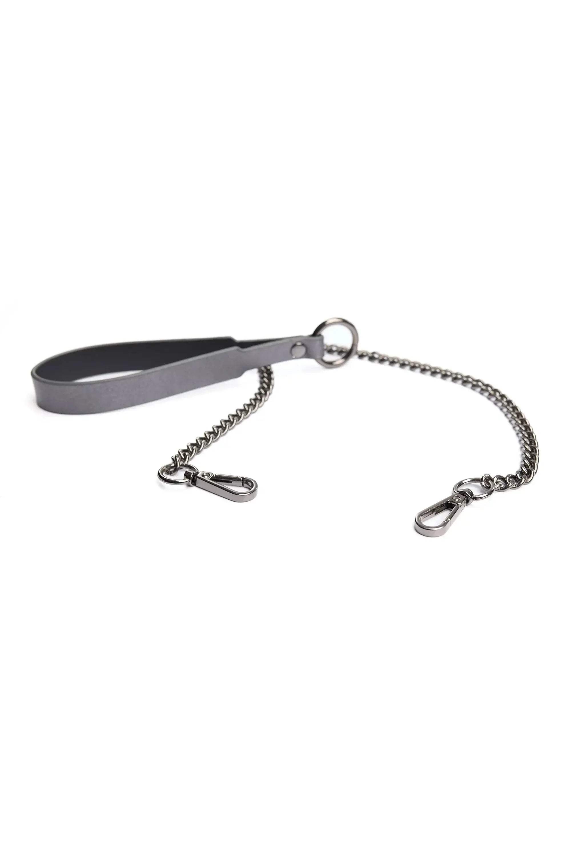 Gunmetal Glam Collar & Leash - COQUETTE - Flyclothing LLC