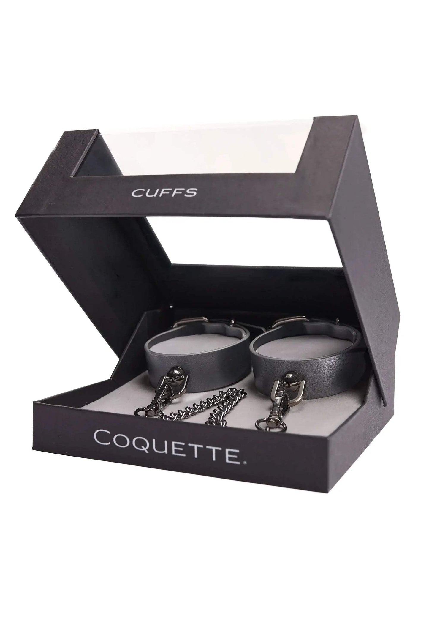 Gunmetal Glam Handcuffs - COQUETTE - Flyclothing LLC