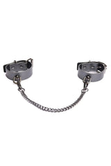 Gunmetal Glam Handcuffs - COQUETTE - Flyclothing LLC