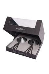 Gunmetal Glam Pasties - COQUETTE - Flyclothing LLC