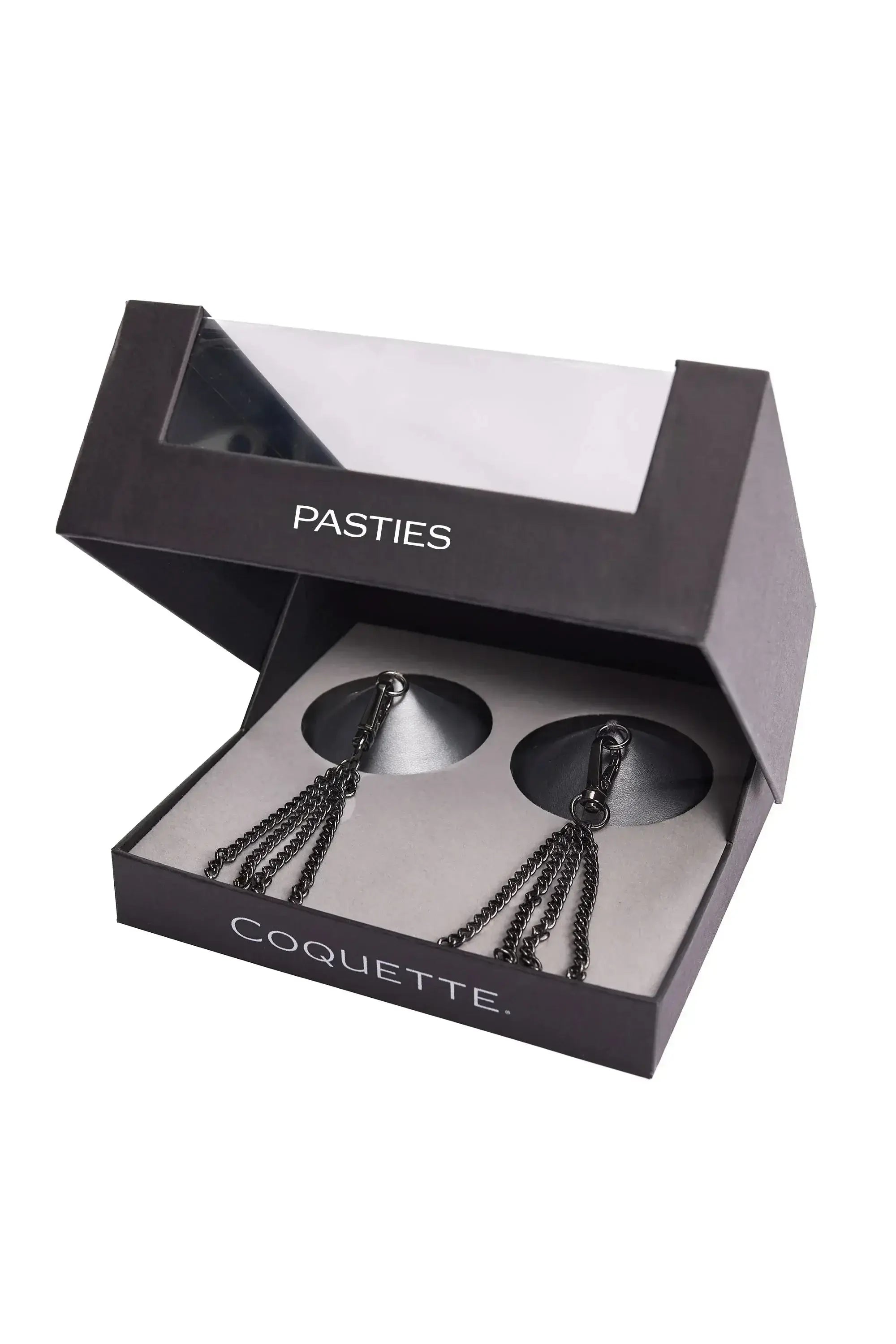 Gunmetal Glam Pasties - COQUETTE - Flyclothing LLC
