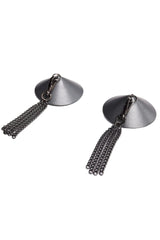 Gunmetal Glam Pasties - COQUETTE - Flyclothing LLC