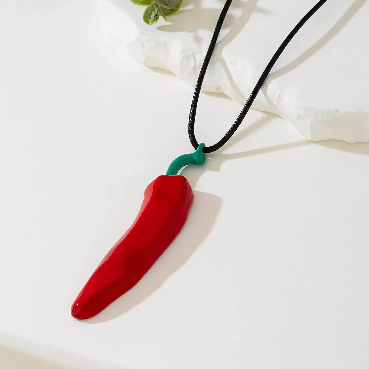 Chili Pepper Pendant Necklace - Trendsi - Flyclothing LLC