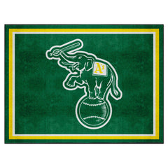 Oakland Athletics 8ft. x 10 ft. Plush Area Rug - Oakland Athletics