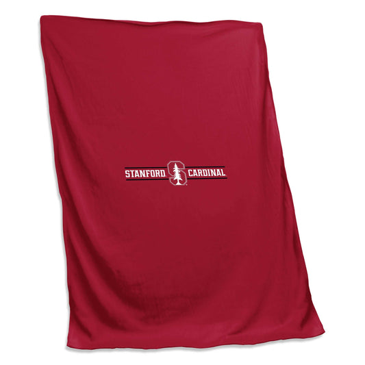 Stanford Campus Colors Sweatshirt Blanket (Screened) - Logo Brands - Flyclothing LLC