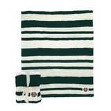 Washington U St Louis Hunter Cable Knit Throw 50x60 - Logo Brands - Flyclothing LLC