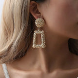 Geometric Dangle Earrings - Trendsi - Flyclothing LLC