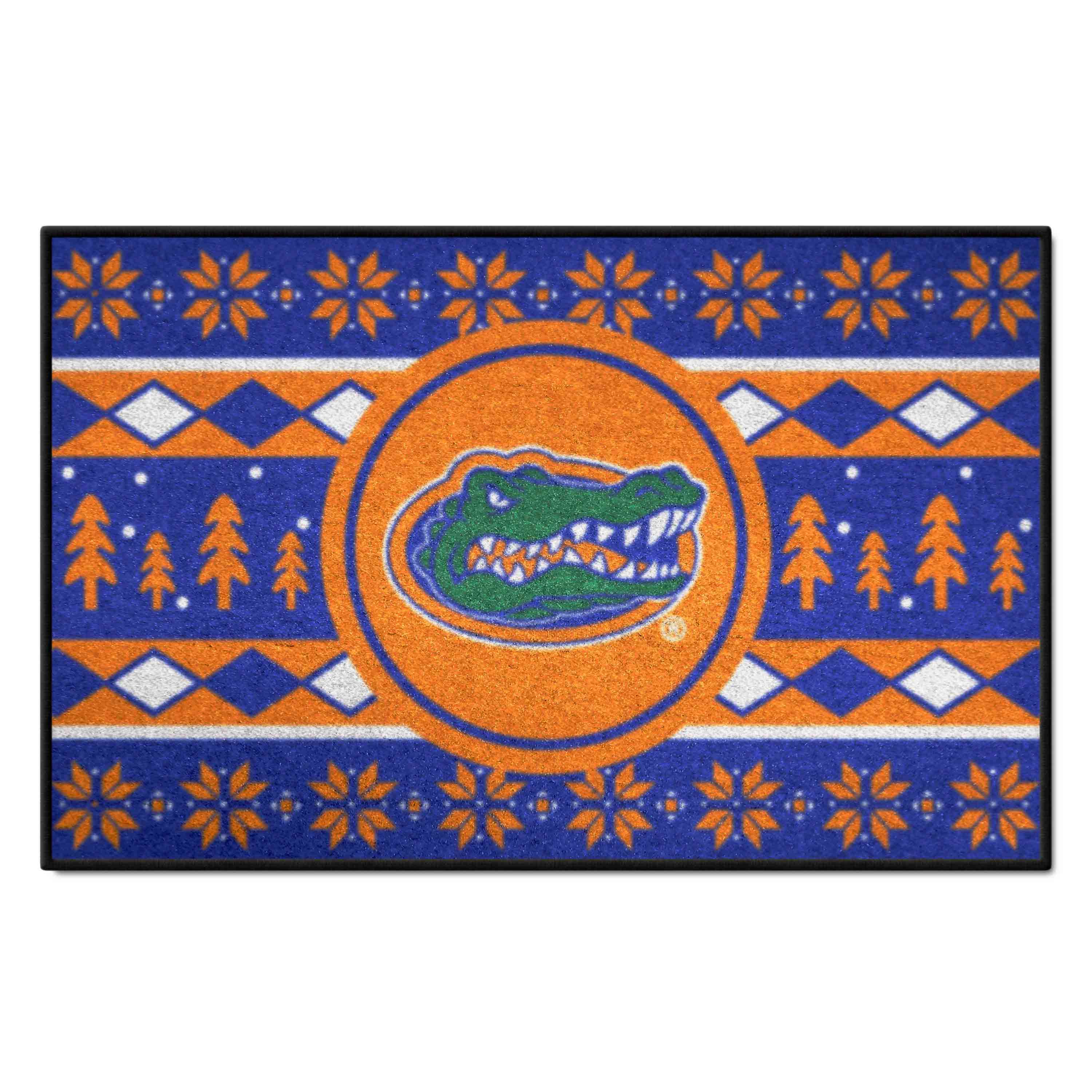 Florida Gators Holiday Sweater Starter Mat Accent Rug - 19in. x 30in. - Florida