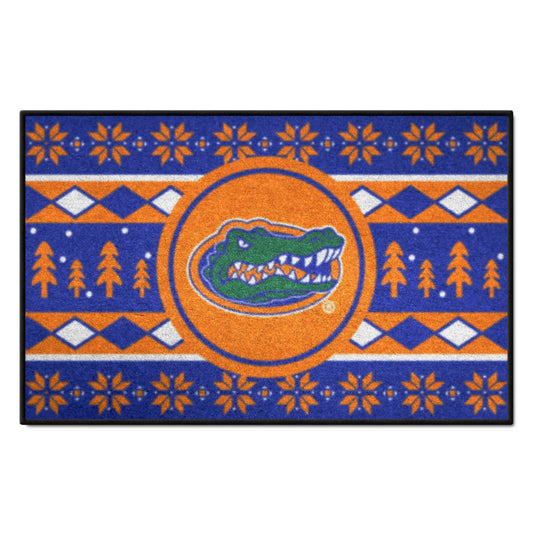 Florida Gators Holiday Sweater Starter Mat Accent Rug - 19in. x 30in. - Florida