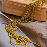 18K Gold-Plated Titanium Steel Three-Layered Necklace - Trendsi