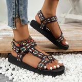 Open Toe Platform Sandals - Trendsi - Flyclothing LLC