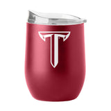 Troy 16oz Flipside Powder Coat Curved Bev - Logo Brands - Flyclothing LLC
