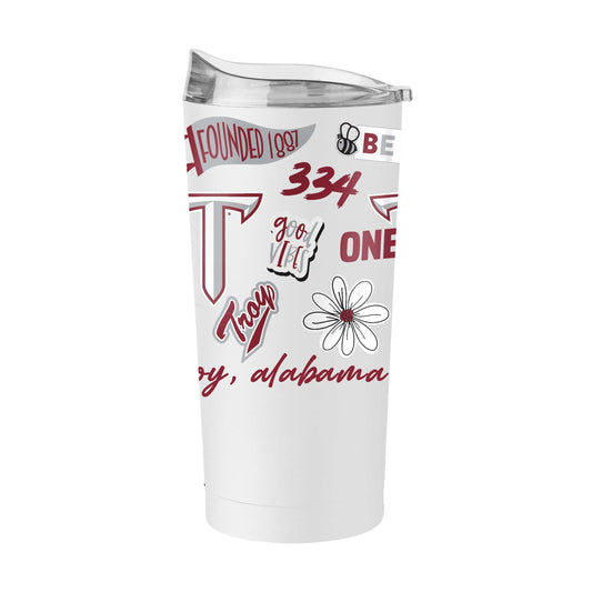Troy 20oz Native Powder Coat Tumbler - Logo Brands - Flyclothing LLC