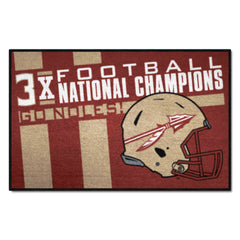 Florida State Seminoles Dynasty Starter Mat Accent Rug - 19in. x 30in. - Florida State
