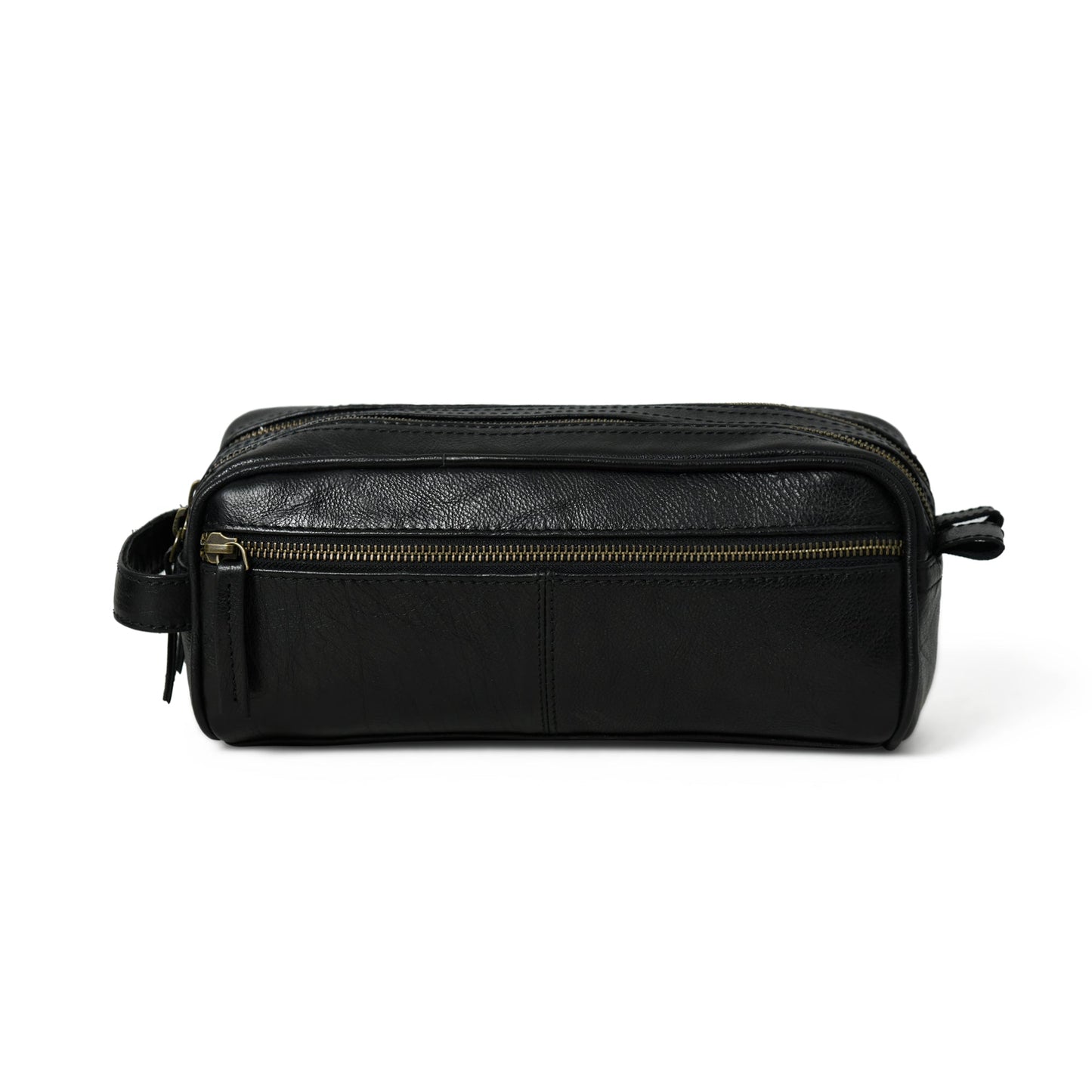 Midnight Deluxe Toiletry Bag-Twin Section - Classy Leather Bags - Flyclothing LLC