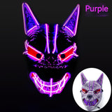 Halloween LED Full Face Luminous Mask - My Store - Flyclothing LLC