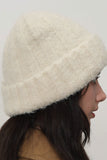 Solid Color Thermal Knit Hat - Trendsi