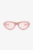 Polycarbonate Frame Cat-Eye Sunglasses - Trendsi