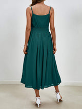 Scoop Neck Midi Cami Dress - Trendsi - Flyclothing LLC