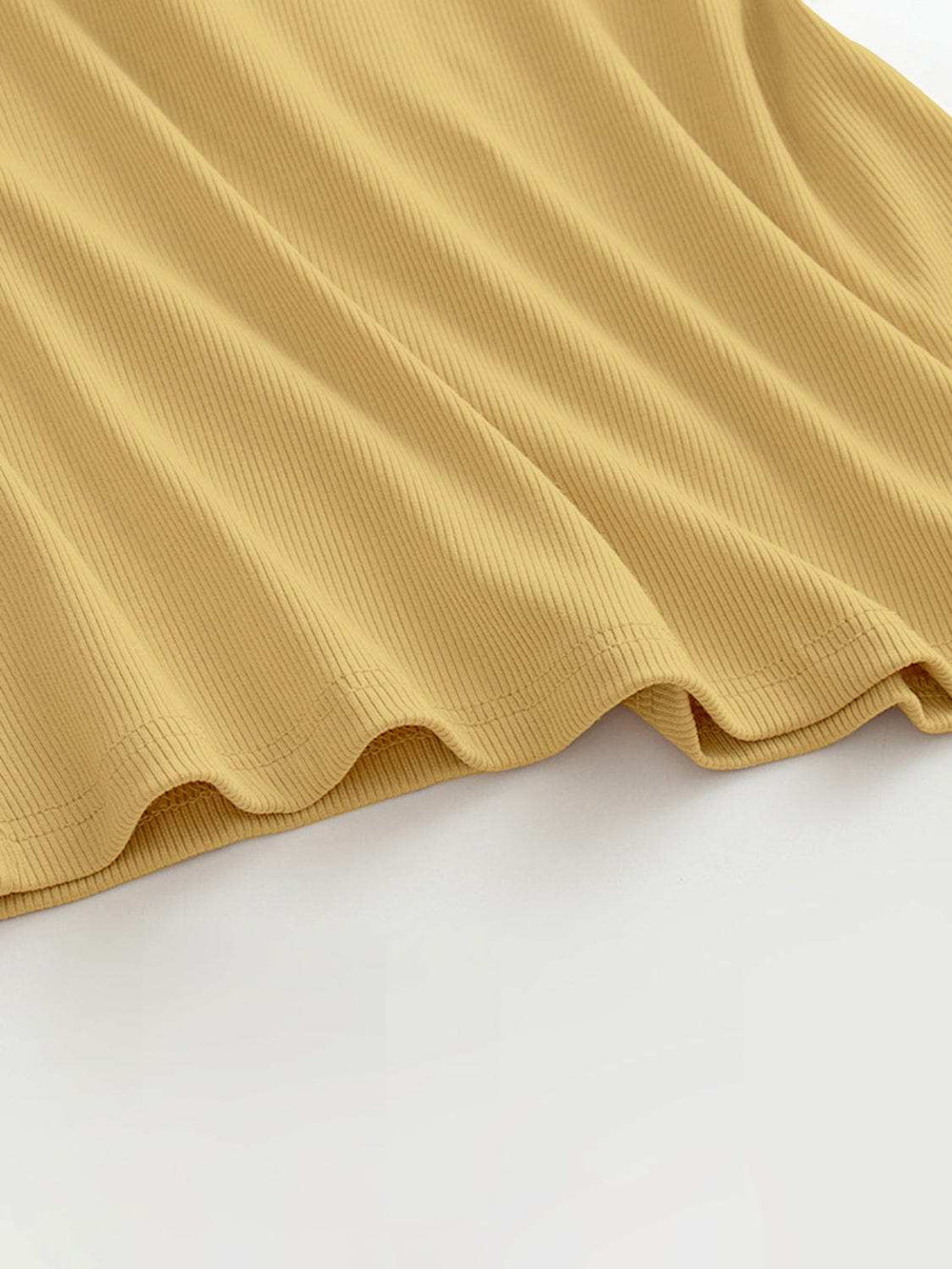 Grecian Neck Tank With Chest Pads - Trendsi - Flyclothing LLC