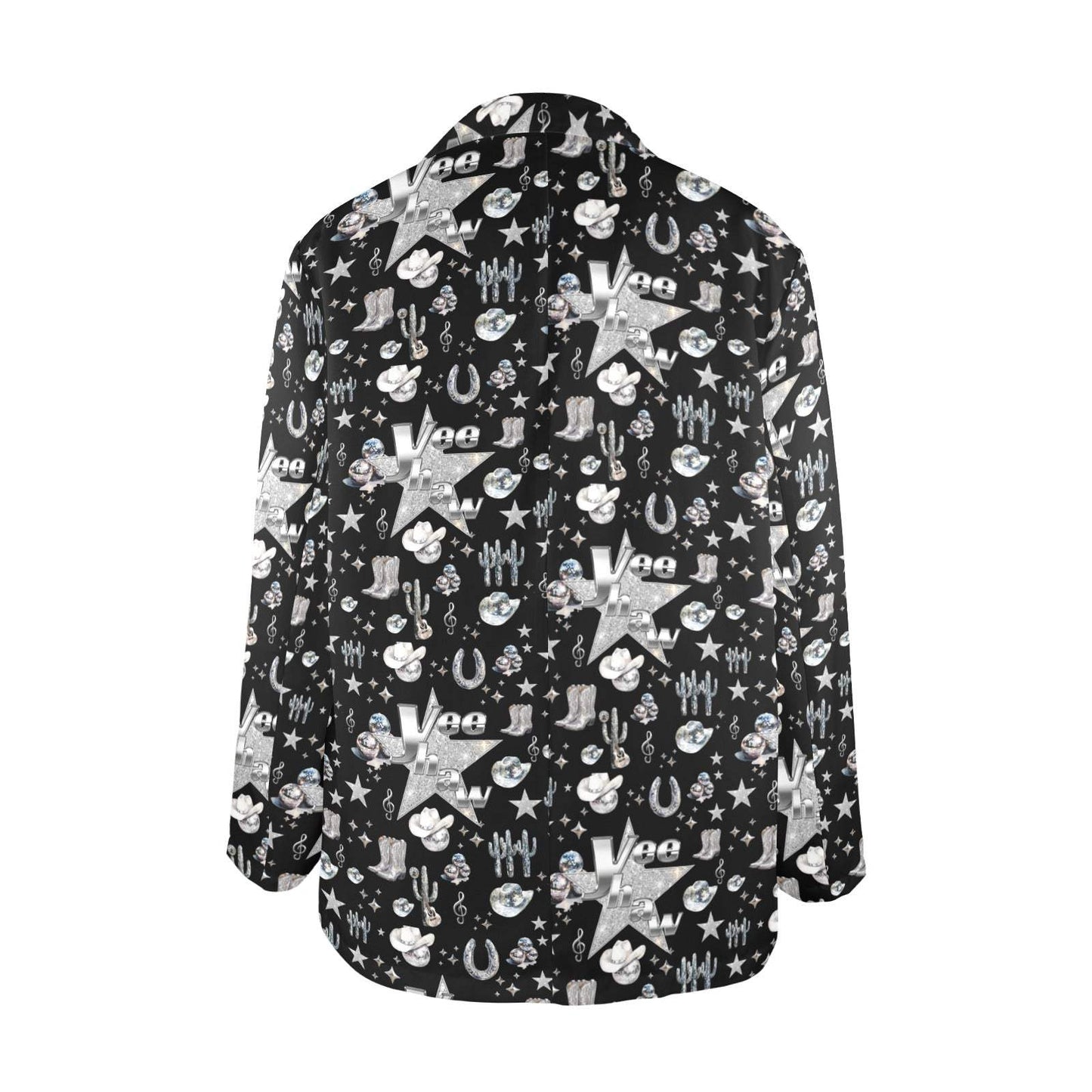 Baha Ranch Rhinestone Cowgirl Yeehaw Blazer Women's Blazer - Baha Ranch Western Wear - Flyclothing LLC