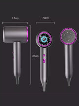 High-Speed Hair Dryer with Temperature Control - Trendsi - Flyclothing LLC