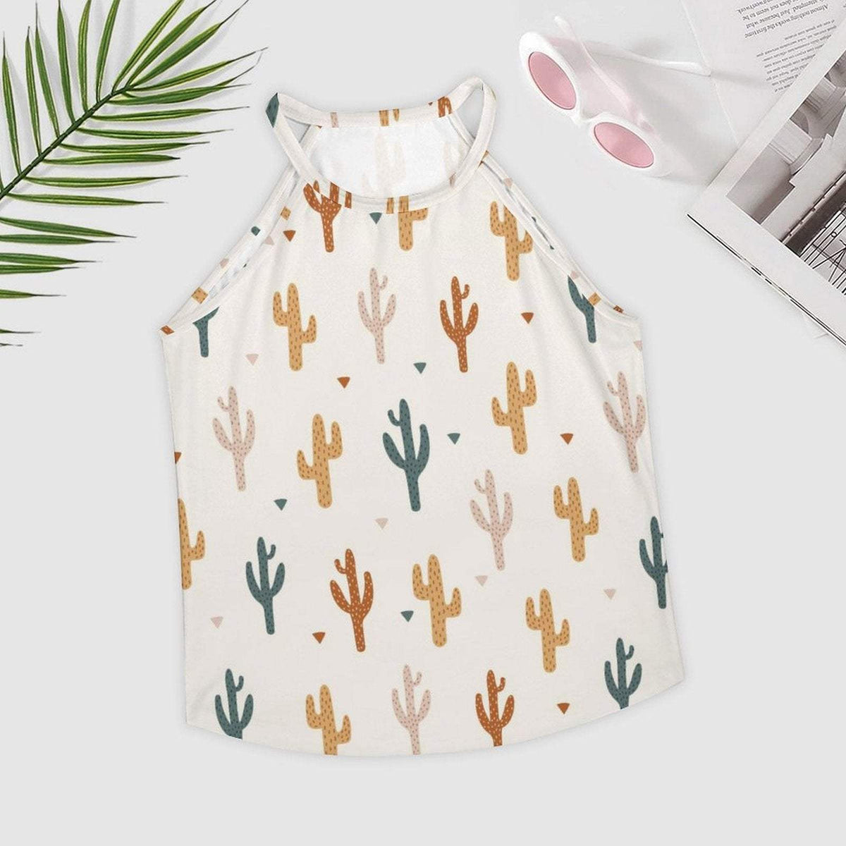 Baha Ranch Cactus Western Tank Top