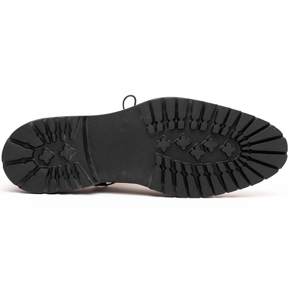 26-220-TOB CAMPO Sueded Goatskin Lace Up, Tobacco - Zelli Italia - Flyclothing LLC