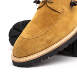 26-220-TOB CAMPO Sueded Goatskin Lace Up, Tobacco - Zelli Italia - Flyclothing LLC