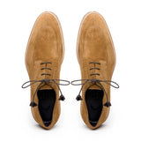 26-220-TOB CAMPO Sueded Goatskin Lace Up, Tobacco - Zelli Italia - Flyclothing LLC