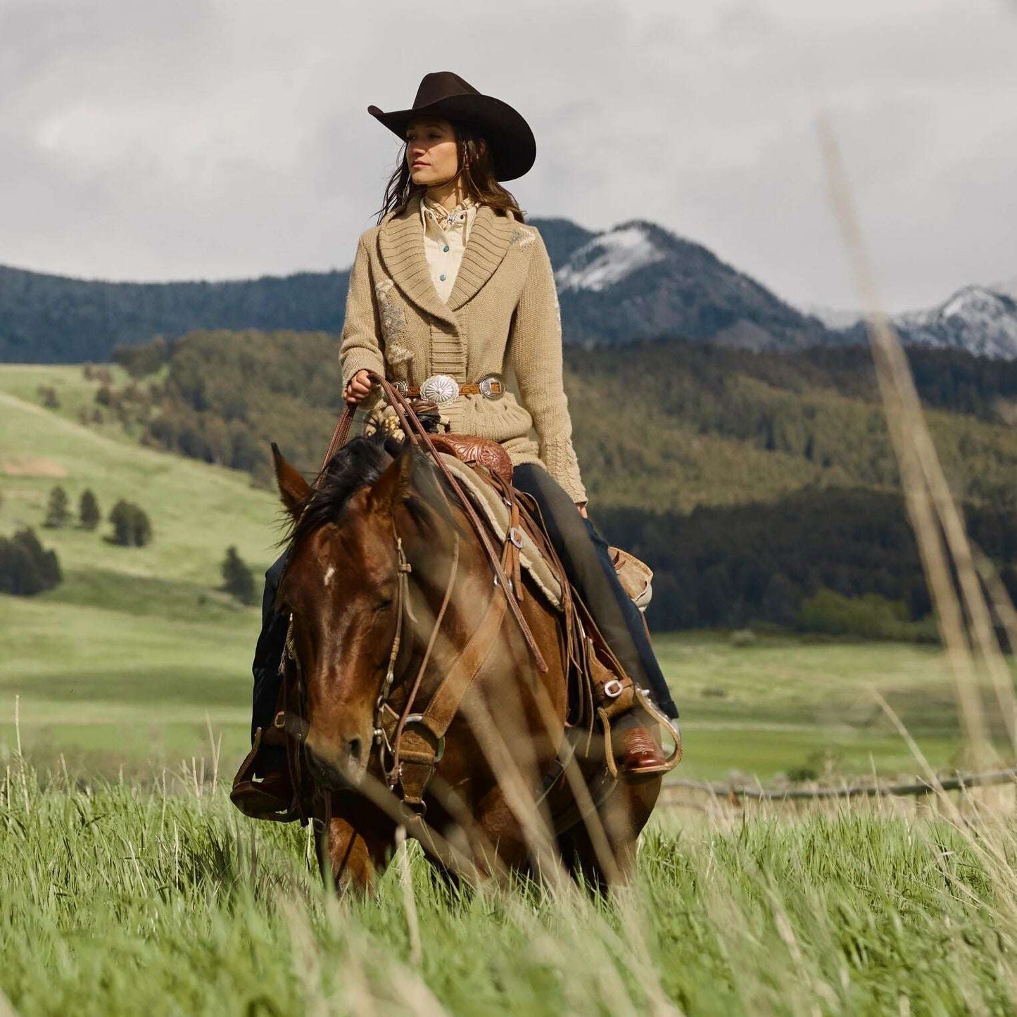 Stetson Western Shawl Cardigan