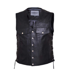 2601.00 - Mens Premium Leather Vest