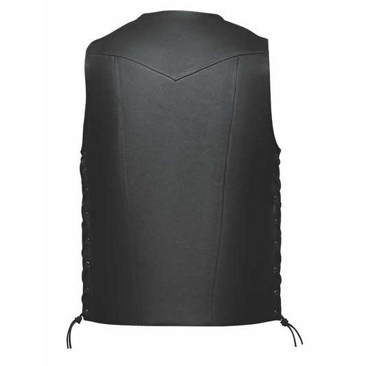 2608.2B - Mens Premium Leather Vest