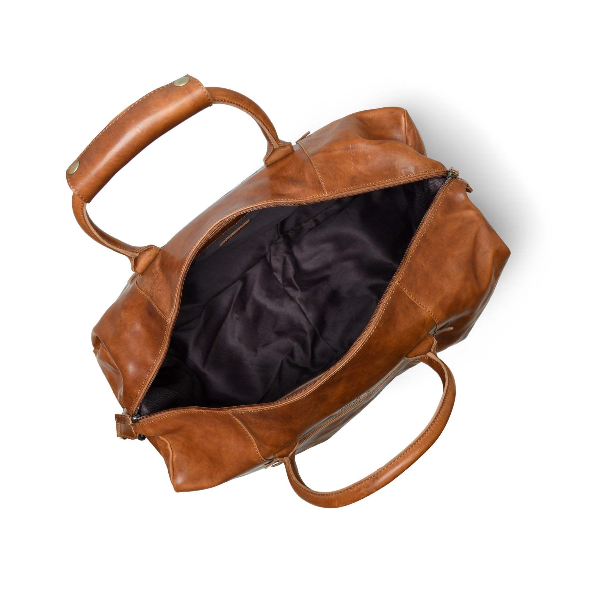 Harbor Leather Trolly Carry-On - Classy Leather Bags - Flyclothing LLC