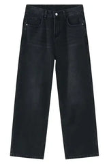 Baggy Jeans with Pockets - Trendsi - Flyclothing LLC