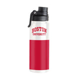 Boston University 21oz Colorblock Twist Top Water Bottle - Logo Brands - Flyclothing LLC