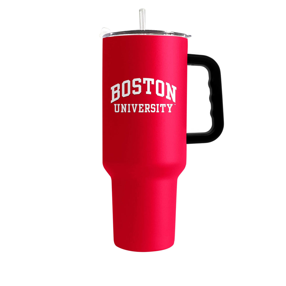 Boston University 40oz Flipside Powder Coat Tumbler - Logo Brands - Flyclothing LLC