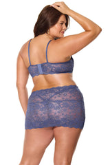 Twilight Fever Bra & Skirt - COQUETTE - Flyclothing LLC