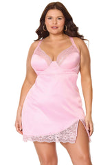 Kissed By Satin Chemise - COQUETTE - Flyclothing LLC