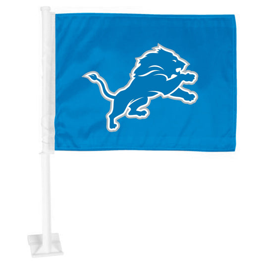 Detroit Lions Car Flag Large 1pc 11" x 14" - Detroit Lions