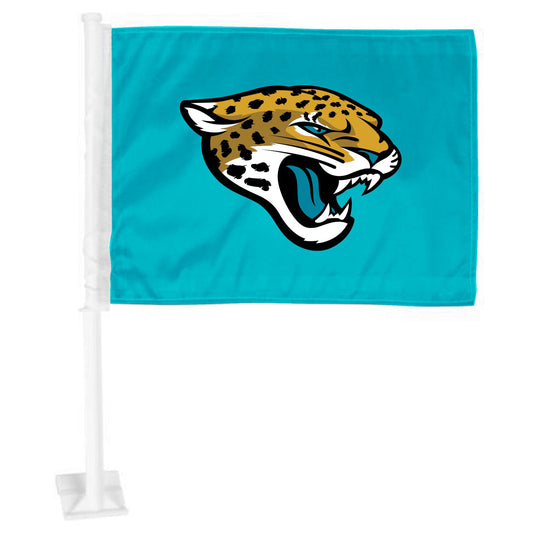 Jacksonville Jaguars Car Flag Large 1pc 11" x 14" - Jacksonville Jaguars