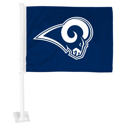 Los Angeles Rams Car Flag Large 1pc 11" x 14" - Los Angeles Rams