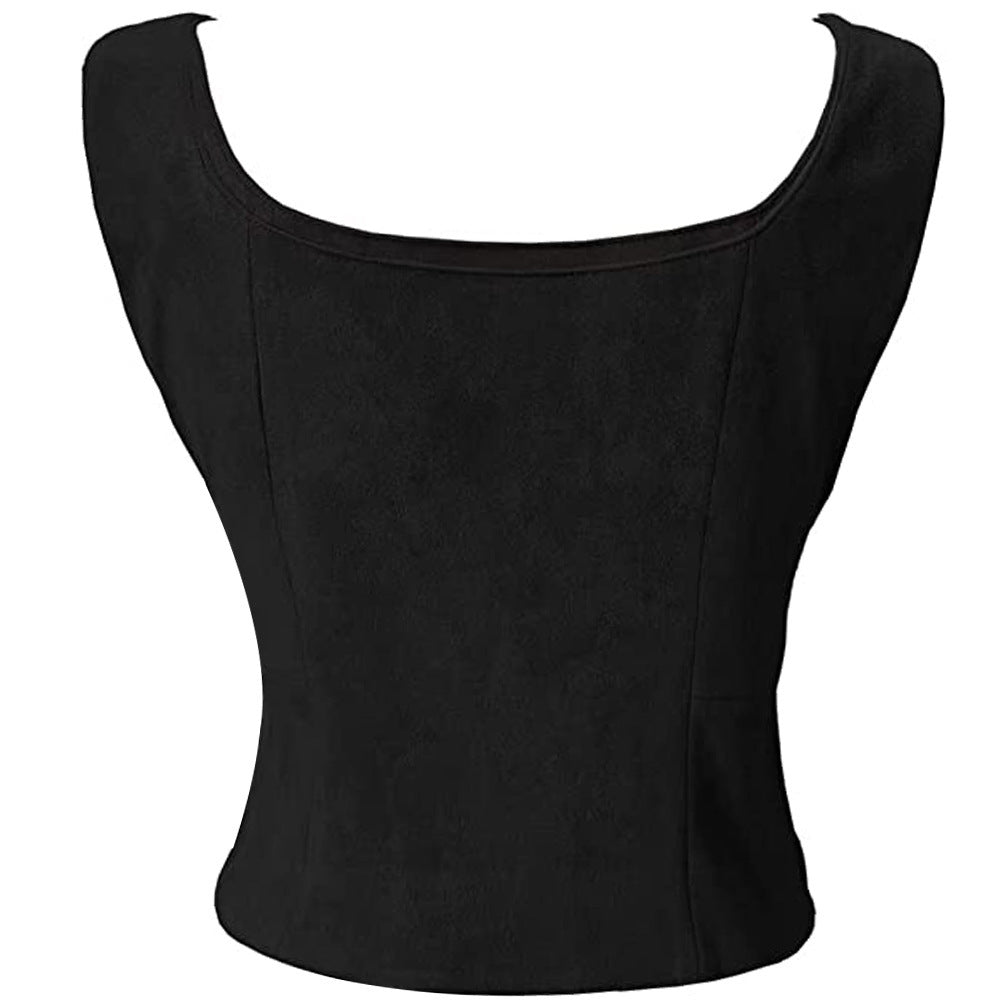 Suede Vest Halloween Costume - My Store - Flyclothing LLC