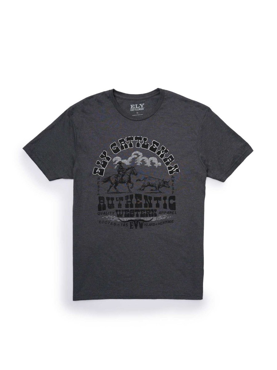 Ely Cattleman Authentic Western T-shirt - Ely Cattleman - Flyclothing LLC