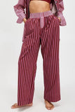 Striped Wide Leg Pants - Trendsi