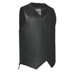 2632.00 - Mens 10-Pocket Leather Vest