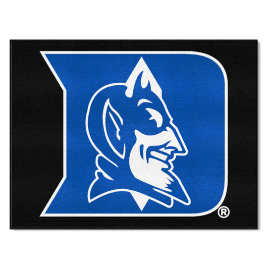 Duke Blue Devils All-Star Rug - 34 in. x 42.5 in., Devil Logo - Duke