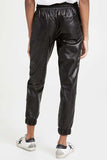 Drawstring PU Leather Pants with Pockets - Trendsi - Flyclothing LLC