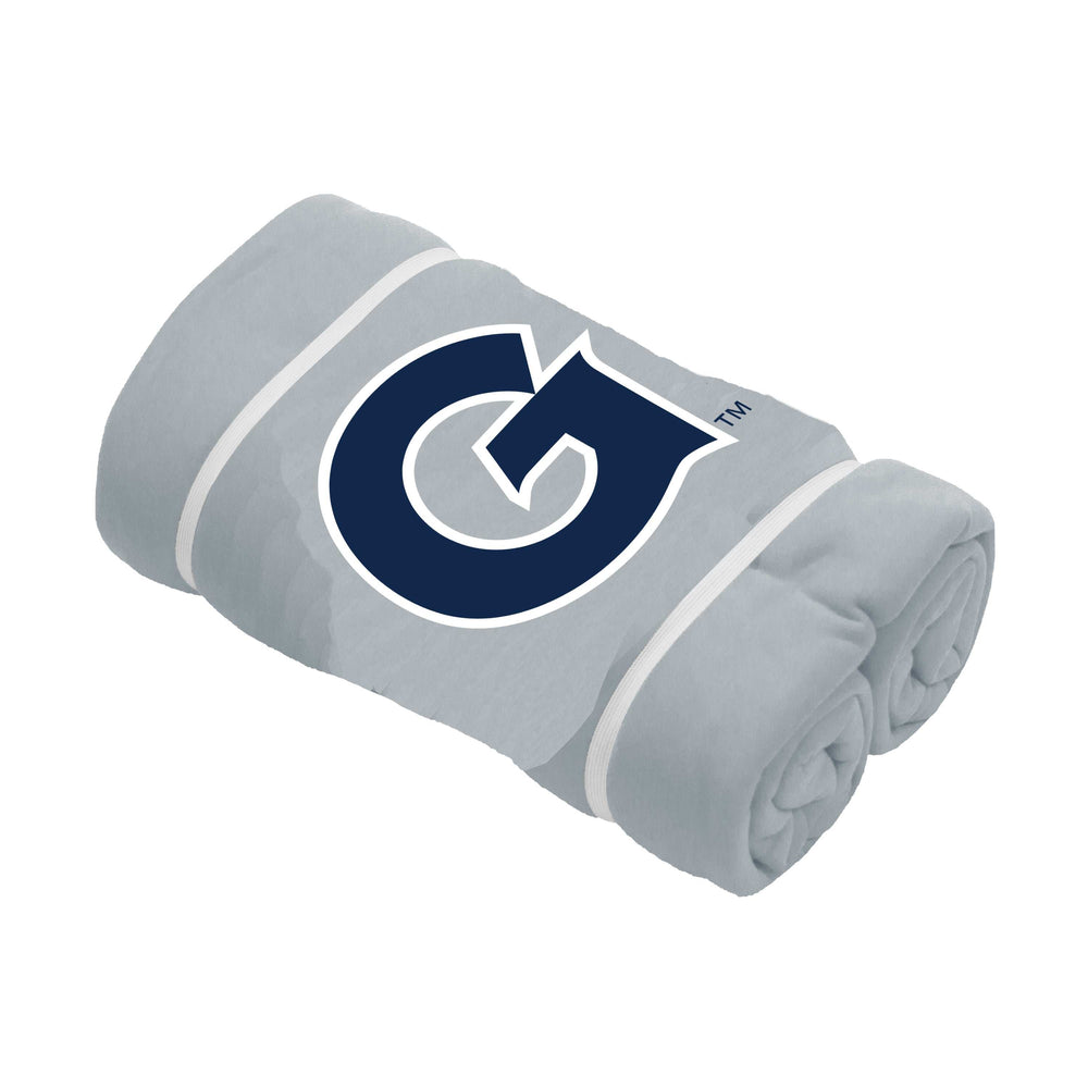 Georgetown Gray Sweatshirt Blanket (Screened) - Logo Brands - Flyclothing LLC