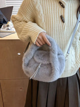 Fluffy Lightweight Handbag - Trendsi - Flyclothing LLC